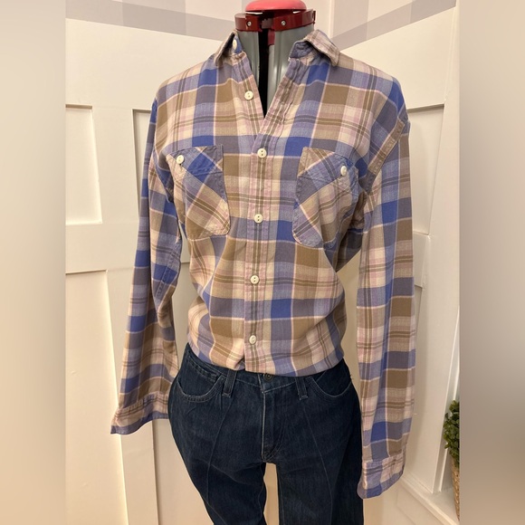 L.L. Bean Tops - L.L. Bean Multicolor Plaid Shirt Size Medium